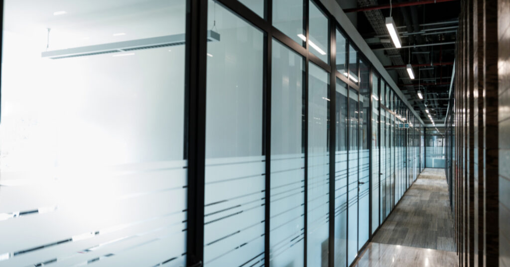 parede de vidro em Santo André