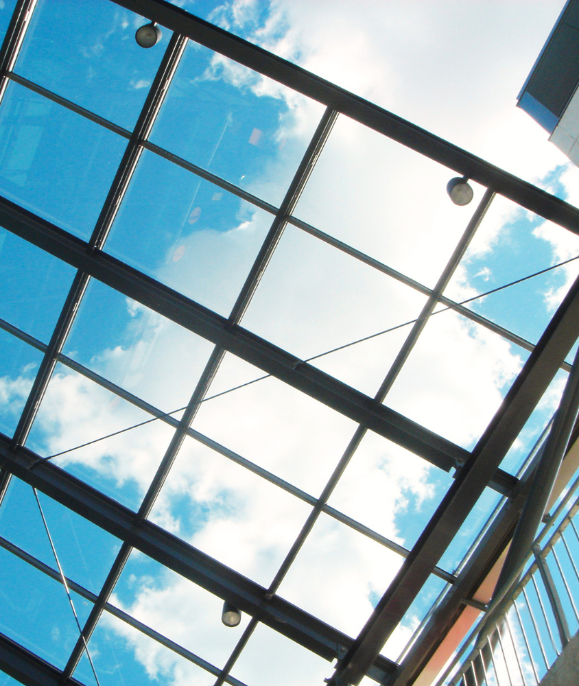 teto de vidro em Santo André